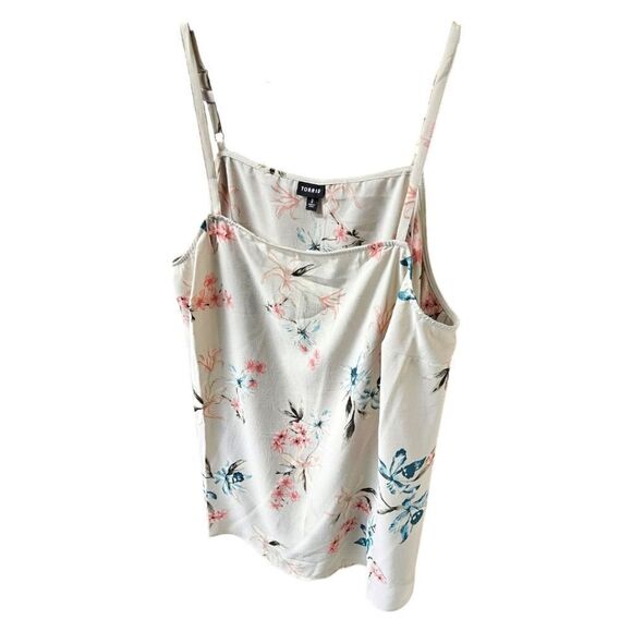 TORRID NEW ORCHID FLORAL Print Sophie Vacation Swing Cami 2X - Picture 5 of 15